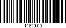 Código de barras (EAN, GTIN, SKU, ISBN): '11673.00'