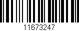 Código de barras (EAN, GTIN, SKU, ISBN): '11673247'