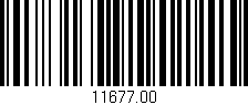 Código de barras (EAN, GTIN, SKU, ISBN): '11677.00'
