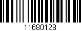 Código de barras (EAN, GTIN, SKU, ISBN): '11680128'