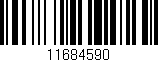 Código de barras (EAN, GTIN, SKU, ISBN): '11684590'