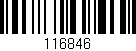 Código de barras (EAN, GTIN, SKU, ISBN): '116846'