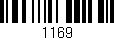 Código de barras (EAN, GTIN, SKU, ISBN): '1169'