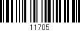 Código de barras (EAN, GTIN, SKU, ISBN): '11705'