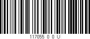 Código de barras (EAN, GTIN, SKU, ISBN): '117055_0_0_U'