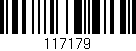 Código de barras (EAN, GTIN, SKU, ISBN): '117179'