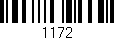 Código de barras (EAN, GTIN, SKU, ISBN): '1172'
