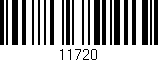 Código de barras (EAN, GTIN, SKU, ISBN): '11720'