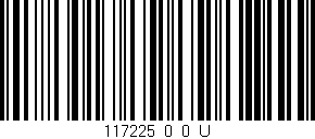 Código de barras (EAN, GTIN, SKU, ISBN): '117225_0_0_U'
