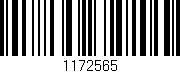 Código de barras (EAN, GTIN, SKU, ISBN): '1172565'