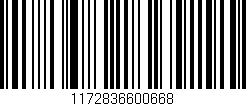 Código de barras (EAN, GTIN, SKU, ISBN): '1172836600668'