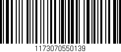 Código de barras (EAN, GTIN, SKU, ISBN): '1173070550139'