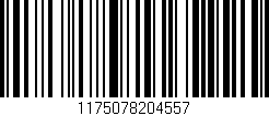 Código de barras (EAN, GTIN, SKU, ISBN): '1175078204557'