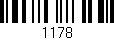 Código de barras (EAN, GTIN, SKU, ISBN): '1178'