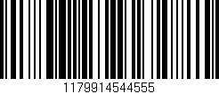 Código de barras (EAN, GTIN, SKU, ISBN): '1179914544555'