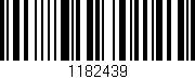 Código de barras (EAN, GTIN, SKU, ISBN): '1182439'