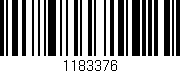Código de barras (EAN, GTIN, SKU, ISBN): '1183376'