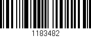 Código de barras (EAN, GTIN, SKU, ISBN): '1183482'