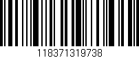 Código de barras (EAN, GTIN, SKU, ISBN): '118371319738'