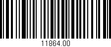 Código de barras (EAN, GTIN, SKU, ISBN): '11864.00'