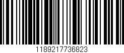 Código de barras (EAN, GTIN, SKU, ISBN): '1189217736823'