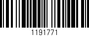 Código de barras (EAN, GTIN, SKU, ISBN): '1191771'