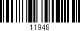 Código de barras (EAN, GTIN, SKU, ISBN): '11948'