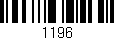 Código de barras (EAN, GTIN, SKU, ISBN): '1196'