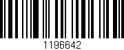 Código de barras (EAN, GTIN, SKU, ISBN): '1196642'