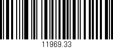 Código de barras (EAN, GTIN, SKU, ISBN): '11969.33'