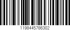 Código de barras (EAN, GTIN, SKU, ISBN): '1198445786302'