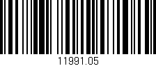 Código de barras (EAN, GTIN, SKU, ISBN): '11991.05'