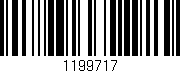 Código de barras (EAN, GTIN, SKU, ISBN): '1199717'