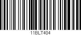 Código de barras (EAN, GTIN, SKU, ISBN): '11BLT404'
