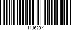 Código de barras (EAN, GTIN, SKU, ISBN): '11J629X'
