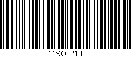 Código de barras (EAN, GTIN, SKU, ISBN): '11SOL210'