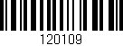 Código de barras (EAN, GTIN, SKU, ISBN): '120109'