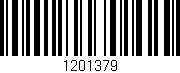 Código de barras (EAN, GTIN, SKU, ISBN): '1201379'
