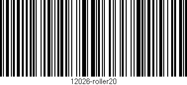 Código de barras (EAN, GTIN, SKU, ISBN): '12026-roller20'