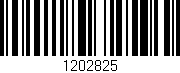 Código de barras (EAN, GTIN, SKU, ISBN): '1202825'