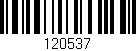 Código de barras (EAN, GTIN, SKU, ISBN): '120537'