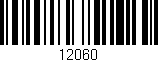 Código de barras (EAN, GTIN, SKU, ISBN): '12060'
