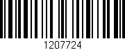 Código de barras (EAN, GTIN, SKU, ISBN): '1207724'