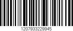 Código de barras (EAN, GTIN, SKU, ISBN): '1207933229945'