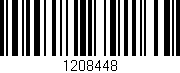 Código de barras (EAN, GTIN, SKU, ISBN): '1208448'