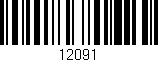 Código de barras (EAN, GTIN, SKU, ISBN): '12091'