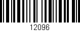 Código de barras (EAN, GTIN, SKU, ISBN): '12096'