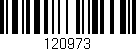 Código de barras (EAN, GTIN, SKU, ISBN): '120973'