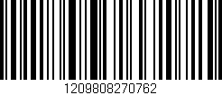 Código de barras (EAN, GTIN, SKU, ISBN): '1209808270762'