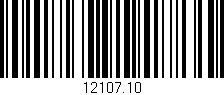 Código de barras (EAN, GTIN, SKU, ISBN): '12107.10'
